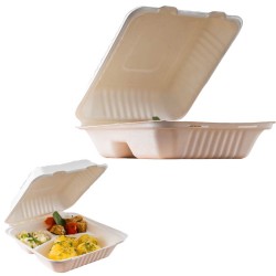 menubox 3-dzielny z trzciny cukrowej