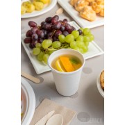 kompostowalne w 100 % naturalne kubki z bagassy