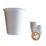 kubek z pulpy trzciny cukrowej 250 ml