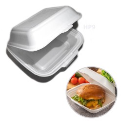 Pojemnik obiadowy podwójny hamburger