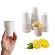 Kubek biały papierowy ekologiczny