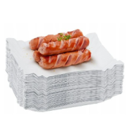 Tacka papierowa biała grillowa