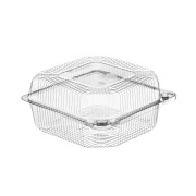 opakowanie cukiernicze kwadratowe plastikowe przezroczyste