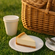 talerzyk na deser jednorazowy ekologiczny