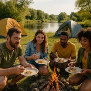 talerz z papieru obiadowy