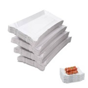 tacki prostokątne białe jednorazowe