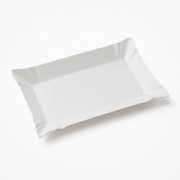 tacka z papieru tekturowa biała