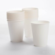 Kubek papierowy jednorazowy biały