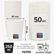 kubek papierowy do napojów gorących