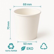 kubek papierowy do napojów gorących