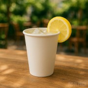 Kubek papierowy jednorazowy biały