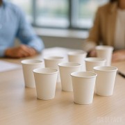 jednorazowe kubki do napojów zimnych