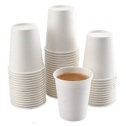 Kubek papierowy biały jednorazowy