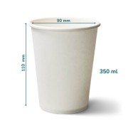 kubek papierowy do napojów gorących