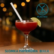 słomki rurki z papieru bez plastiku
