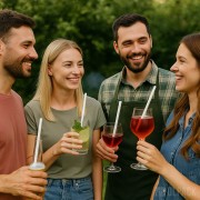 słomki papierowe jednorazowe do drinków ekologiczne