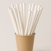 słomki papierowe do koktajli