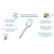 łyżki plastikowe