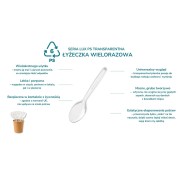 łyżeczki plastikowe
