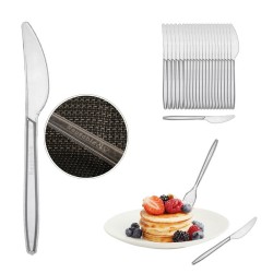 nóż transparentny plastikowy jednorazowy