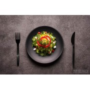 czarny nóż wielokrotnego użytku