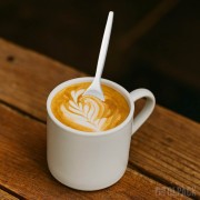 łyżeczka plastikowa biała