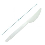 biały nóż jednorazowy wielokrotnego użytku