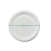 plastikowy talerz wielokrotnego użytku