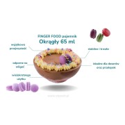 Kwadratowy kubek degustacyjny