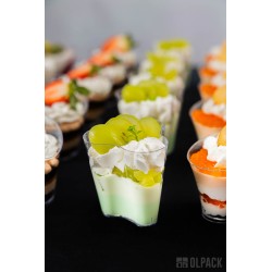 pojemnik na deserki kwiatek