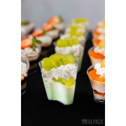 pojemnik na deserki kwiatek