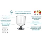 plastikowe pojemniczki na mini deserki