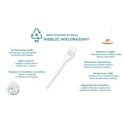 widelce wielorazowe