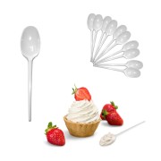 łyżeczka biała wielokrotnego użytku