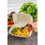 plastikowy widelec do kontaktu z żywnością