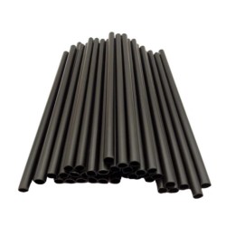 Słomki plastikowe czarne...