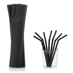 Słomki plastikowe łamane...