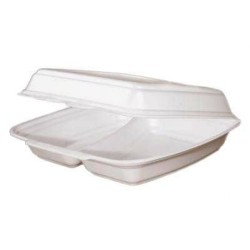 pojemnik obiadowy styropianowy 2-dzielny