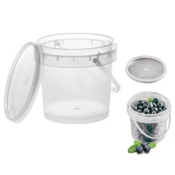 Wiaderko plastikowe 0,6 l z...