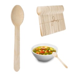 łyżka drewniana jednorazowa