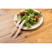 Talerzyki drewniane jednorazowe