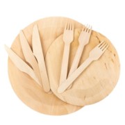 talerze drewniane Ecotime