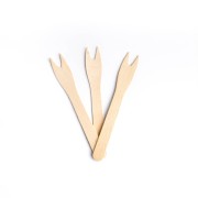 drewniane widelczyki