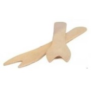 Widelczyk drewniany jednorazowy di frytek