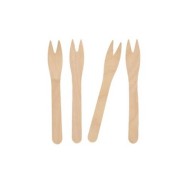 Widelczyki drewniane jednorazowe Ecotime