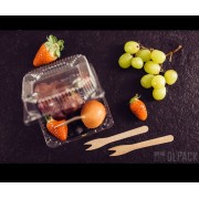 Widelczyk drewniany sztućce jednorazowe Olpack