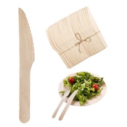 miniaturka nóż drewniany