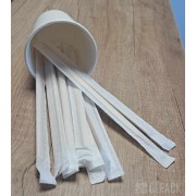 Mieszadełka drewniane osobno pakowane w papier