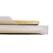 Mieszadełko drewniane w papierowej saszetce