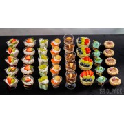 Pudełka kubki pojemniki deserowe plastikowe finger food